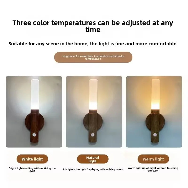 Elaris GlowSense™ wall mounted night light with sleek modern design