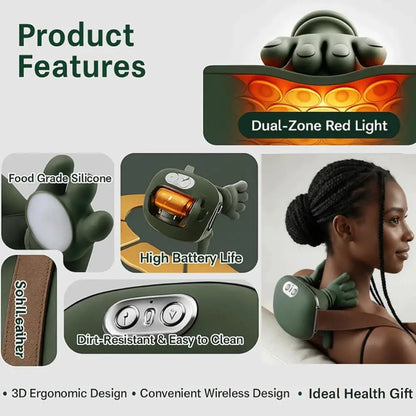 Relax & Rejuvenate Wireless Neck Massager