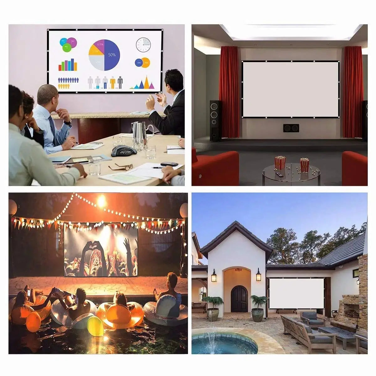 Portable Big Screen Cinema Experience