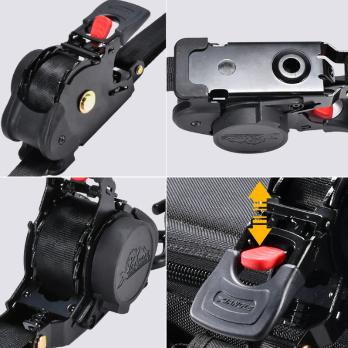 Heavy-Duty Retractable Cargo Strap