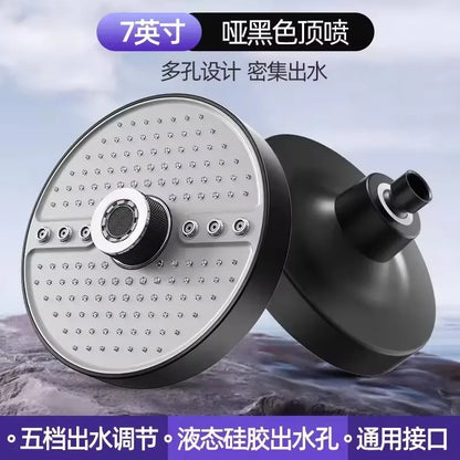 LuxFlow Rainfall Shower Head designed for a relaxing, family-friendly shower experience