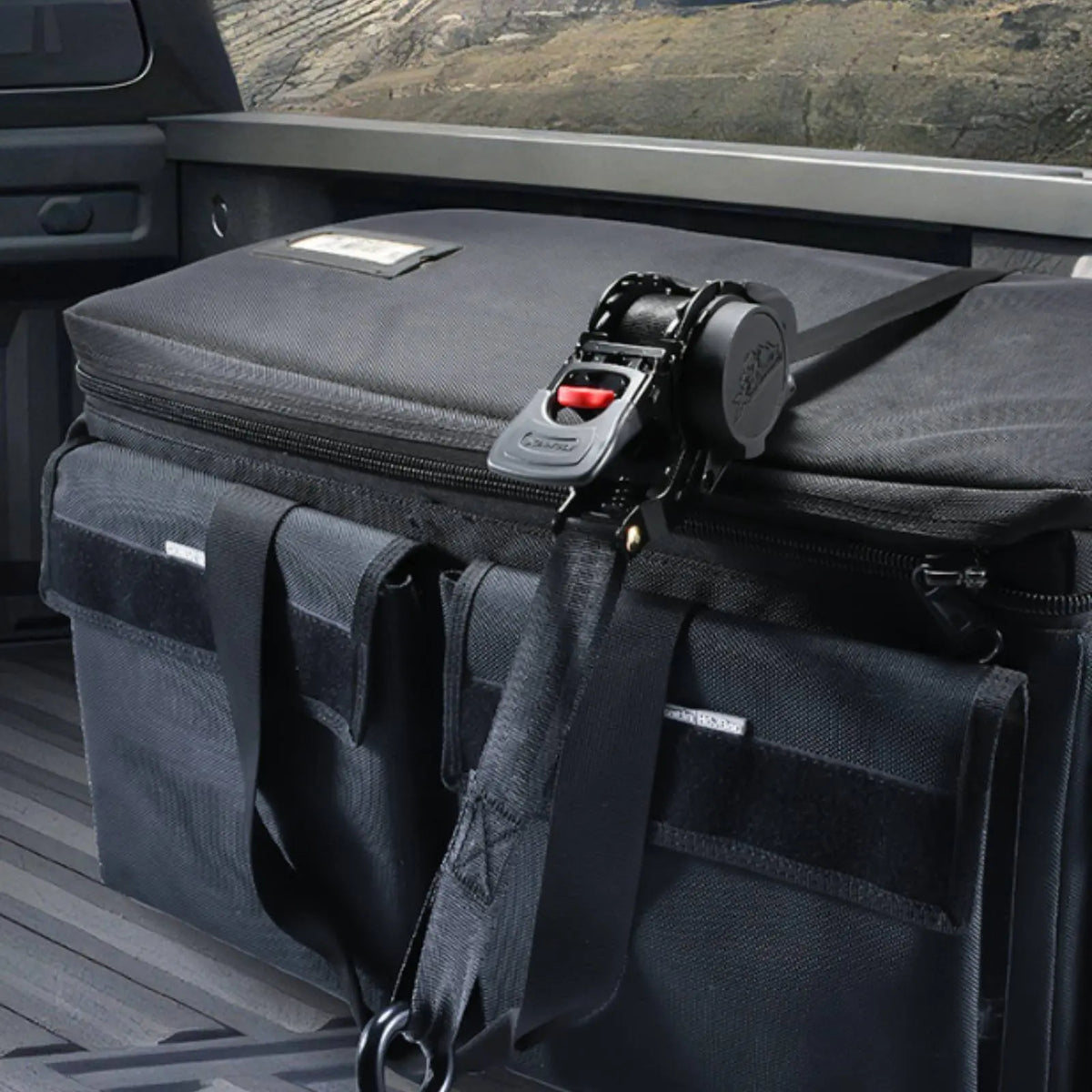 Heavy-Duty Retractable Cargo Strap