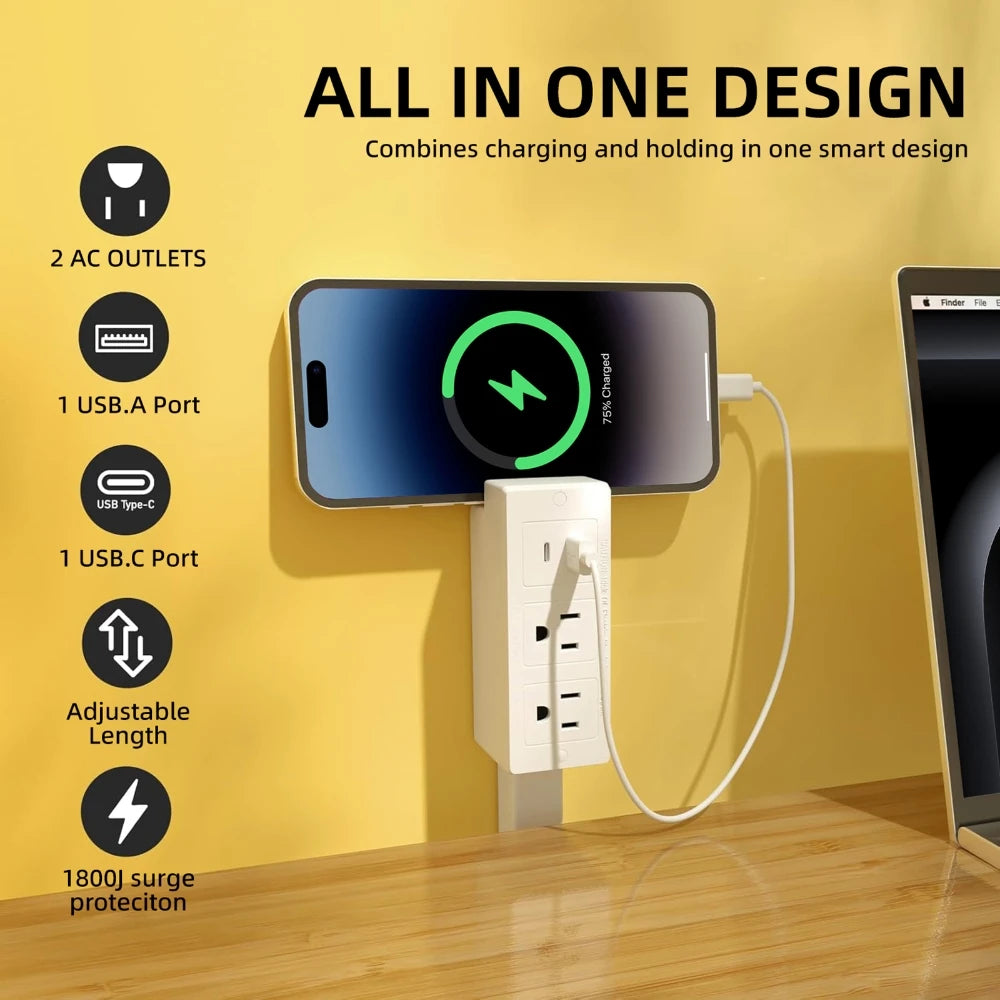 VersaPower 360° Extendable Power Socket