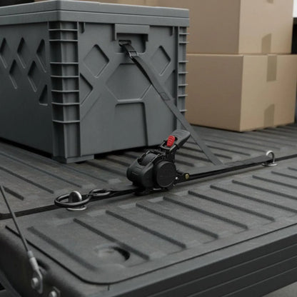 Heavy-Duty Retractable Cargo Strap