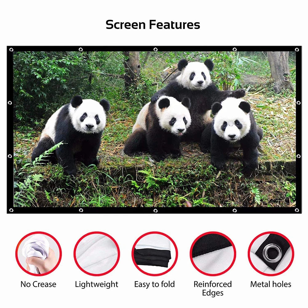 Portable Big Screen Cinema Experience