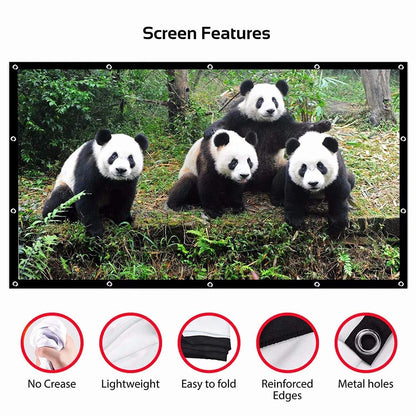 Portable Big Screen Cinema Experience