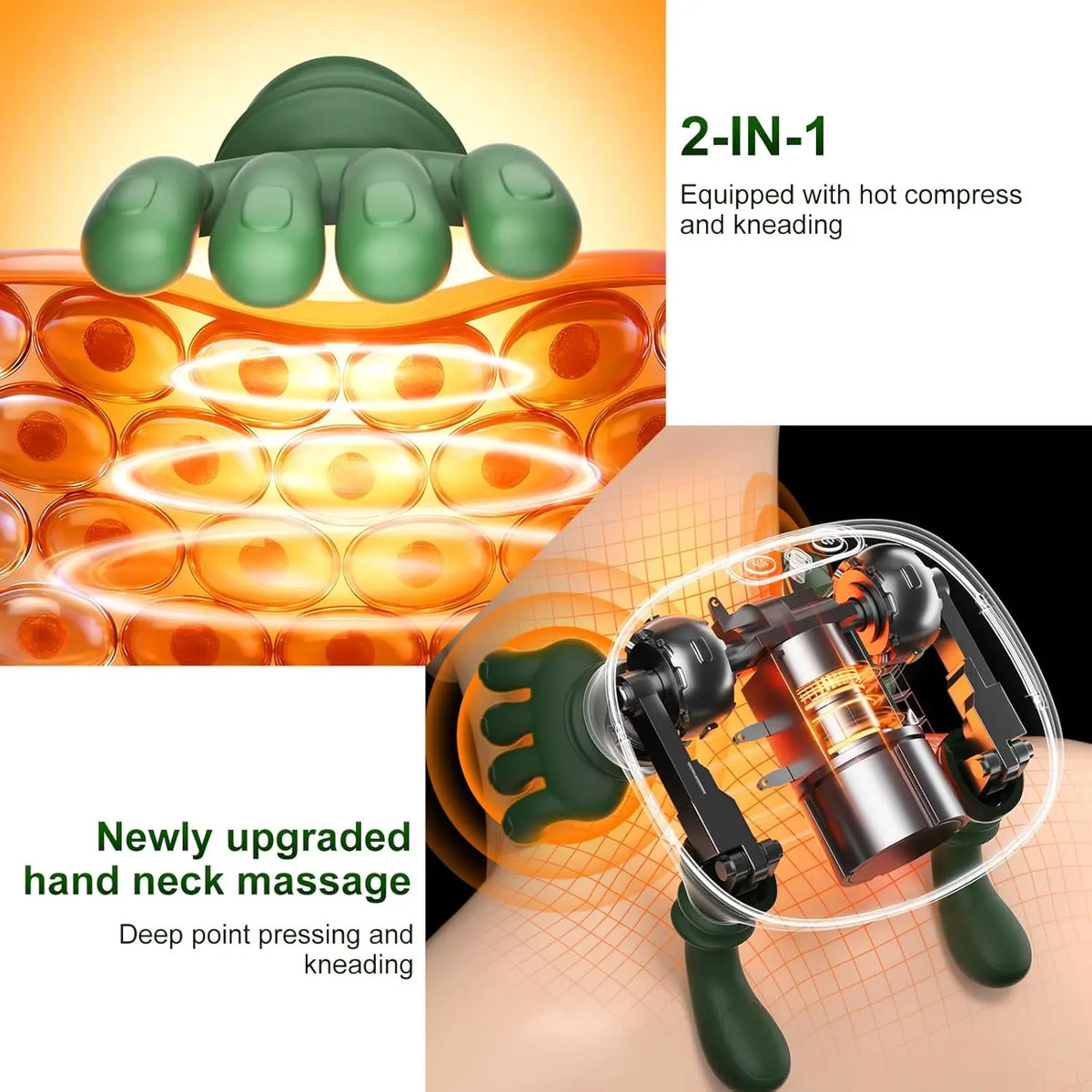 Relax & Rejuvenate Wireless Neck Massager