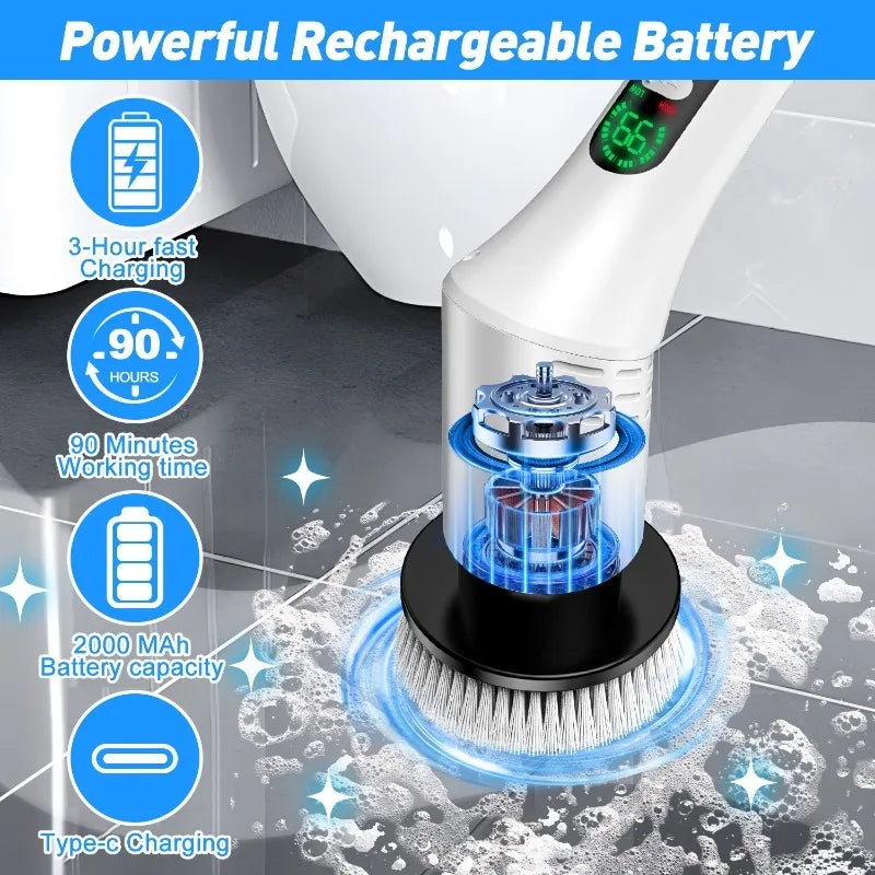 Electric Spin Scrubber Pro
