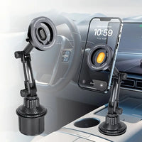 Magnetic Water Cup Holder Phone Mount