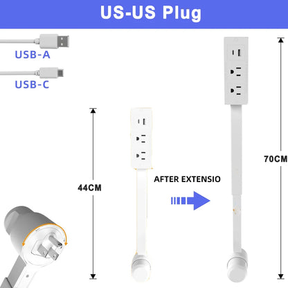 VersaPower 360° Extendable Power Socket
