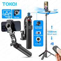 Premium 360° Face Tracking Gimbal for Mobile & Camera