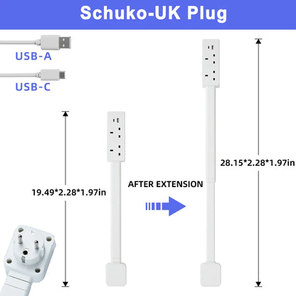 VersaPower 360° Extendable Power Socket