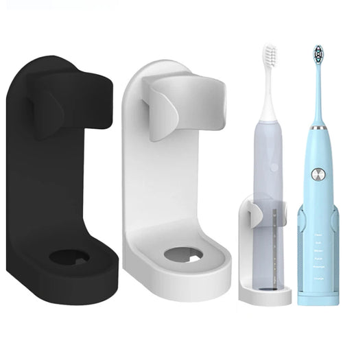 Elegant Wall-Mounted Electric Toothbrush Organizer for neat, hygienic bathroom storage