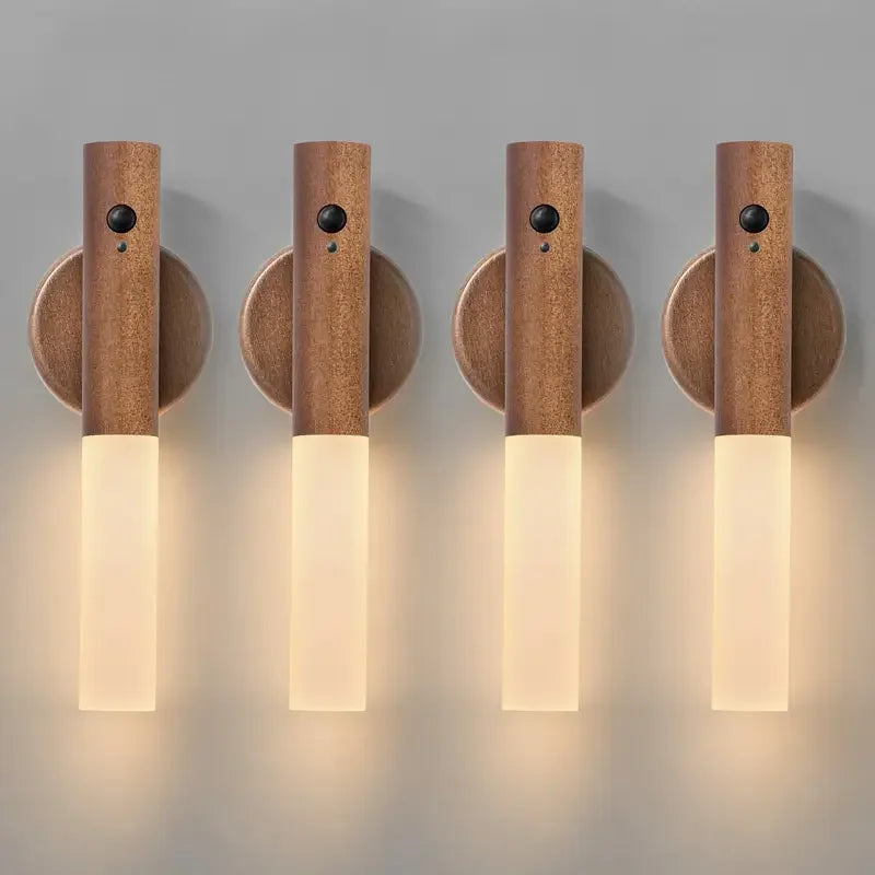 Elaris GlowSense™ slim LED night light blending with home decor